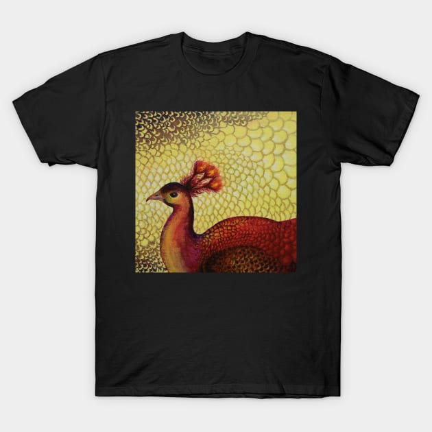 Firebird Peacock T-Shirt by AnimalWhimsy